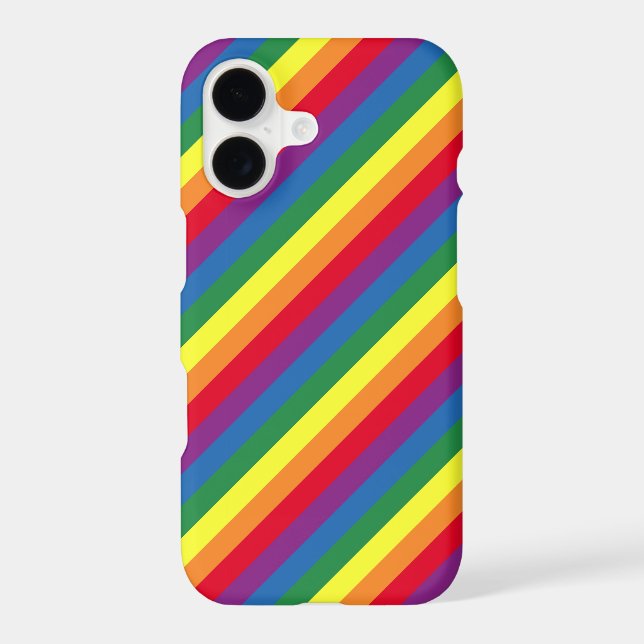 Diagonal Rainbow Pattern (Back)