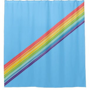 Diagonal rainbow stripes