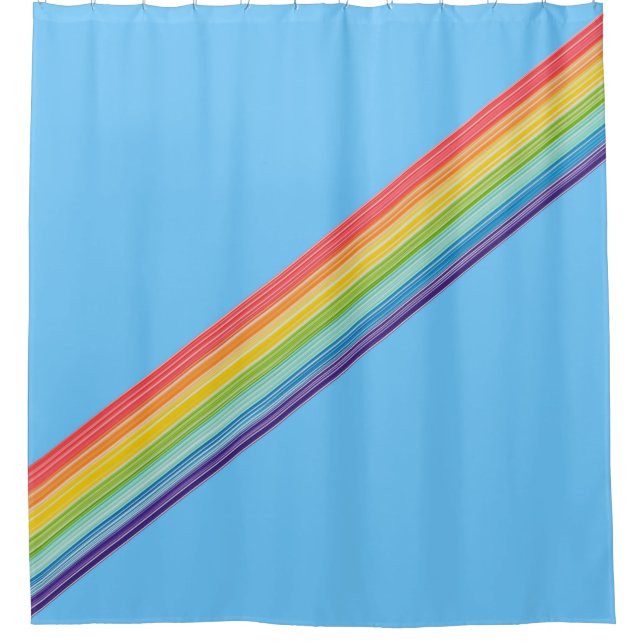 Diagonal rainbow stripes (Front)