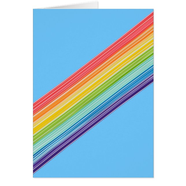 Diagonal rainbow stripes (Front)