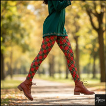 Diagonal Red Green Small-Scale Plaid