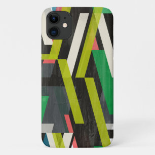 Diagonal Slipstream Pattern iPhone 11 Case