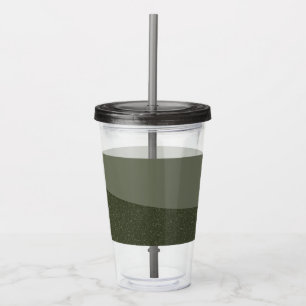 Diagonal Split Noise & Smooth Tumbler – Customize