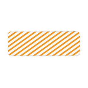 Diagonal Stripe Orange Pattern