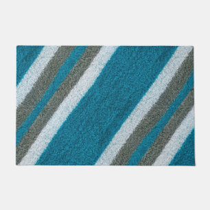 Diagonal Stripes Doormat