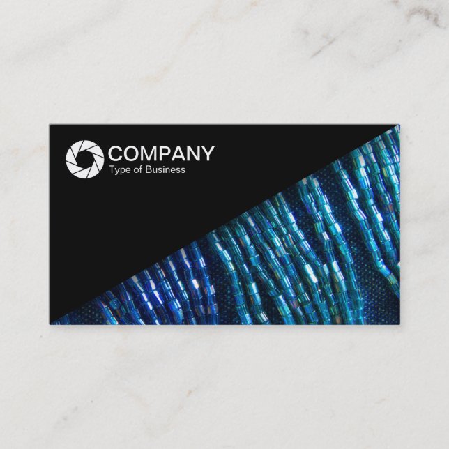 Diagonal V2 - Aperture Symbol Business Card (Front)