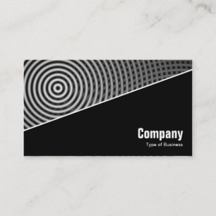Diagonal V3 - Black - Abstract 090716(02) Business Card