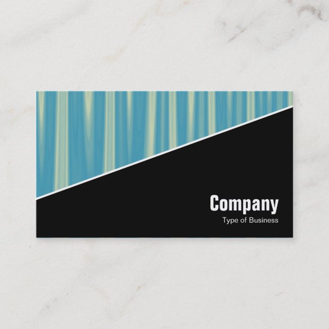 Diagonal V3 - Black - Abstract 090716(08) Business Card (Front)