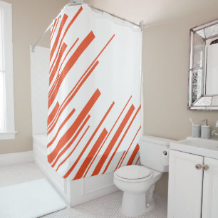 Diagonals in Orange and White