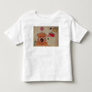 Diagram of a system for pumping water into a toddler t-shirt