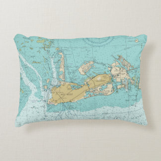 Diagramme de Key West et coussin nautiques de