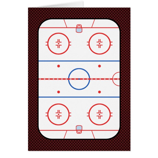 Diagramme de la patinoire de la compagnie de hocke (Devant)