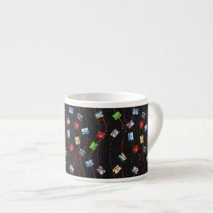 Dial 9 for an outside line. espresso cup