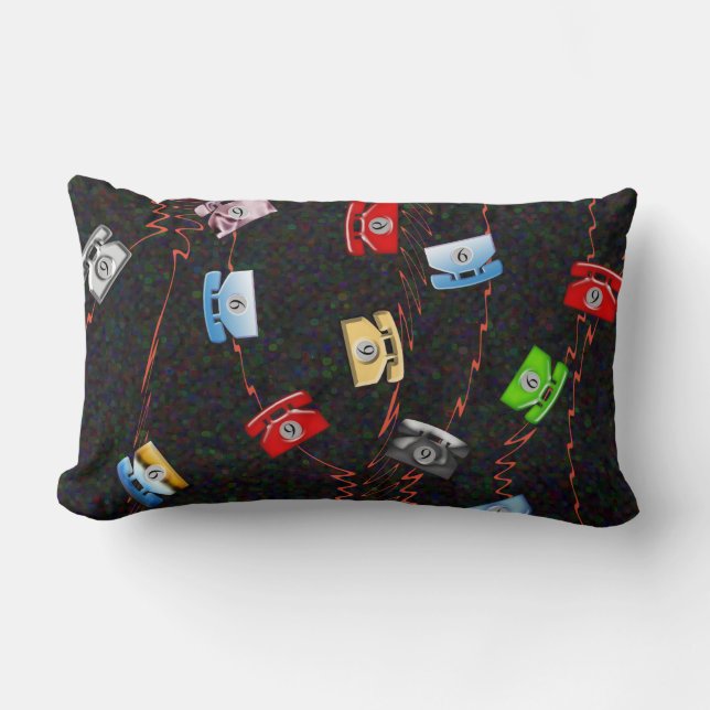 Dial 9 for an outside line. lumbar pillow (Front)
