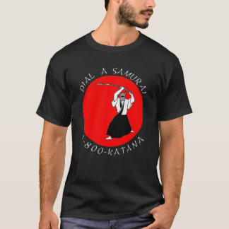 Dial a Samurai Dark Tshirt