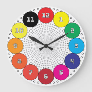 dial clock color swatch bubble seconds