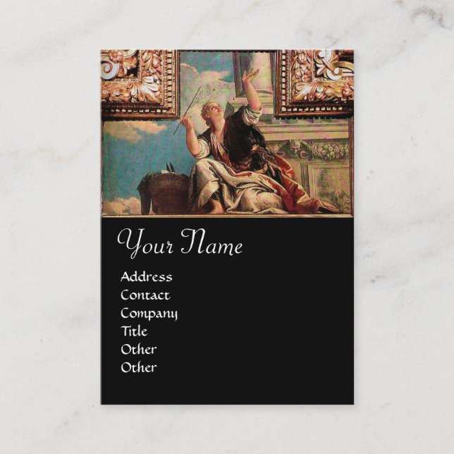 DIALECTICS, black Business Card (Front)