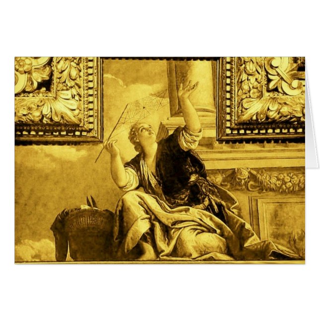 DIALECTIQUE par Paolo Veronese, Jaune d'or (Devant horizontal)