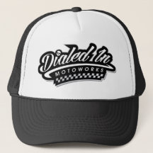 Dialled In Classic Motorcycle Design Hat