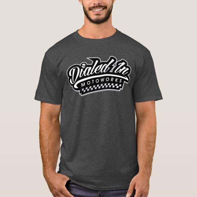 Dialled In Custom Motorcycle Shirt (Front)