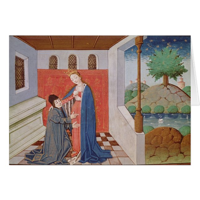 Dialogue between Boethius and Philosophy (Front Horizontal)