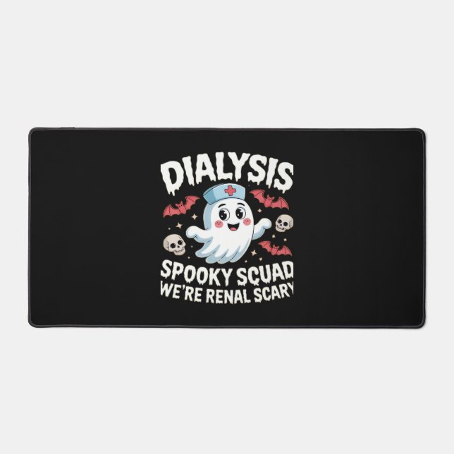 Dialyse Éffrayante Squad Renal Halloween Néphrolog (Recto)
