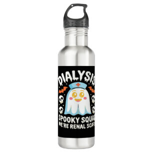 Dialysis Nephrology Nurse Cute Halloween Spooky Es 710 Ml Water Bottle