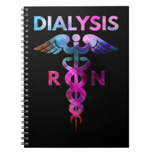 Dialysis Nephrology Registered Nurse Hospital Cute Notebook