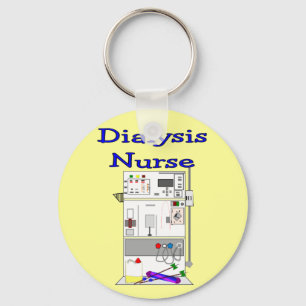 Dialysis Nurse Gifts-Unique Machine Design Keychain