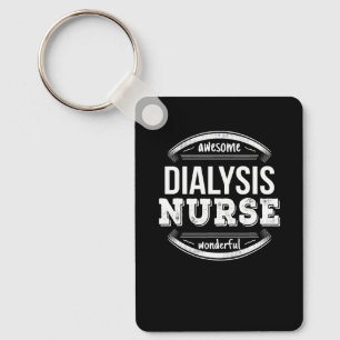 Dialysis Nurse Keychain