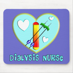 Dialysis Nurse T-Shirts and Gifts Mouse Pad