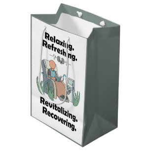 Dialysis Patient Revitalizing Recovery Party Medium Gift Bag