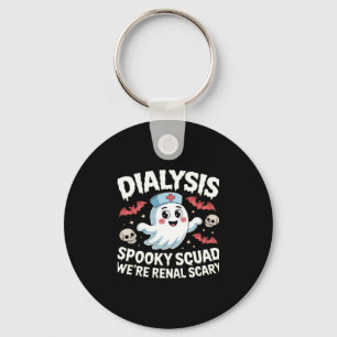 Dialysis Spooky Squad Renal Halloween Nephrology N Keychain