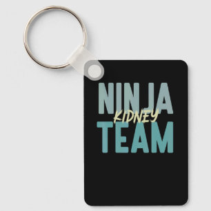 Dialysis Tech Kidney Ninja Team Hemodialysis Nurse Keychain
