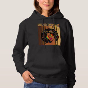 Dialysis Technician Afro African American Black Hi Hoodie