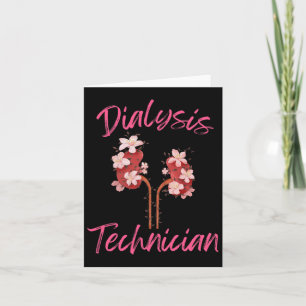 Dialysis Technician For Men Women Hemodialysis Nur Card