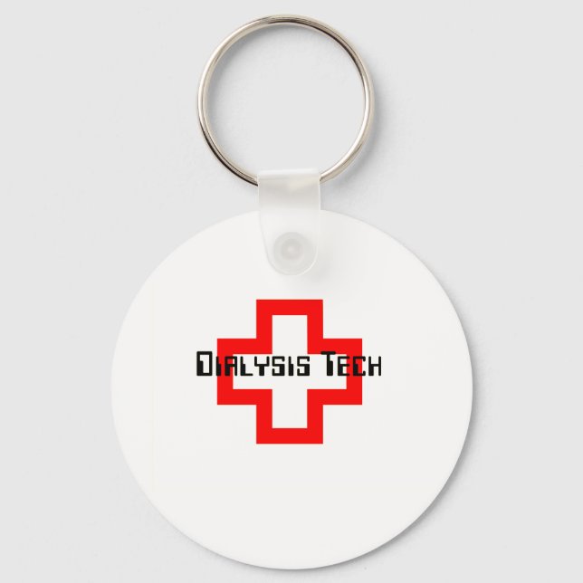 Dialysis Technician Keychain (Front)