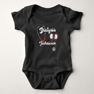 Dialysis Technician Kidney Nephrology Tech Nurse Baby Bodysuit