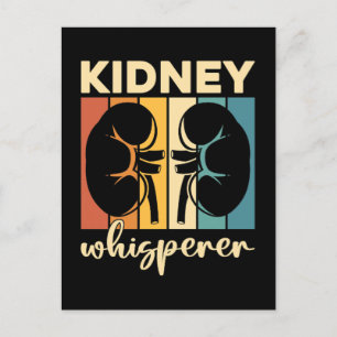 Dialysis Technician Kidney Whisperer Dialysis Tech Holiday Postcard
