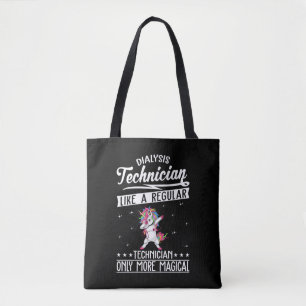 Dialysis Technician Medical Unicorn Nurse Tote Bag