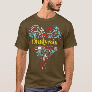 Dialysis Technician Nephrology Nurse Christmas 202 T-Shirt