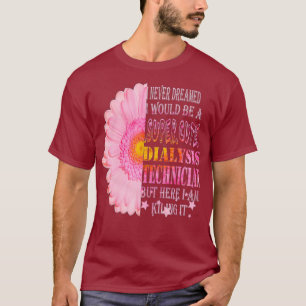 Dialysis Technician Nurse - Kidney Heartbeat T-Shirt