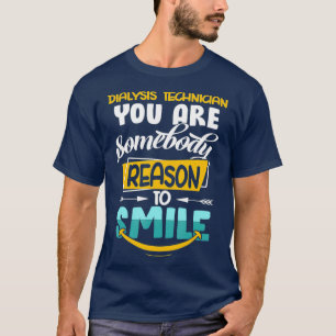 Dialysis Technician Prescription Nephrology Tech T-Shirt