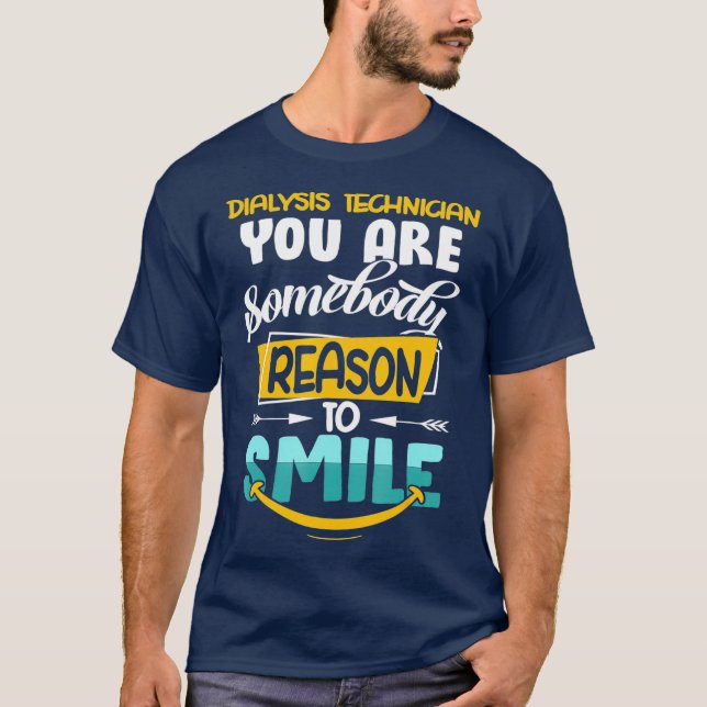 Dialysis Technician Prescription Nephrology Tech T-Shirt (Front)