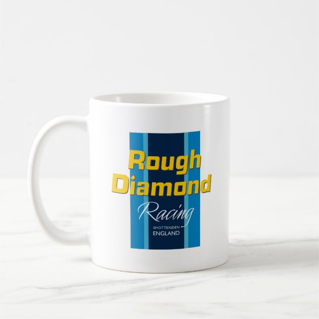 Diamant rugueux emballant la tasse (Gauche)