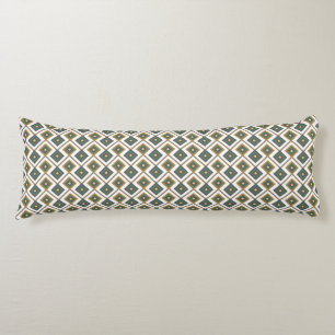 Diamante in green body pillow