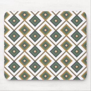Diamante in green mouse pad