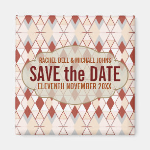 Diamants de la Terre SavetheDate Magnet