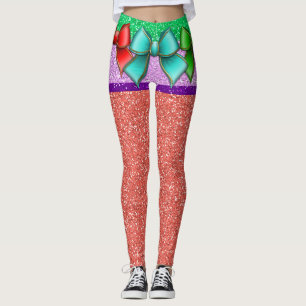 Diamants d'illusion de fond Pop Leggings de mode