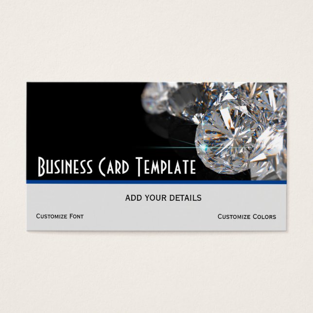 Diamants en pierre de bijoux (Devant)